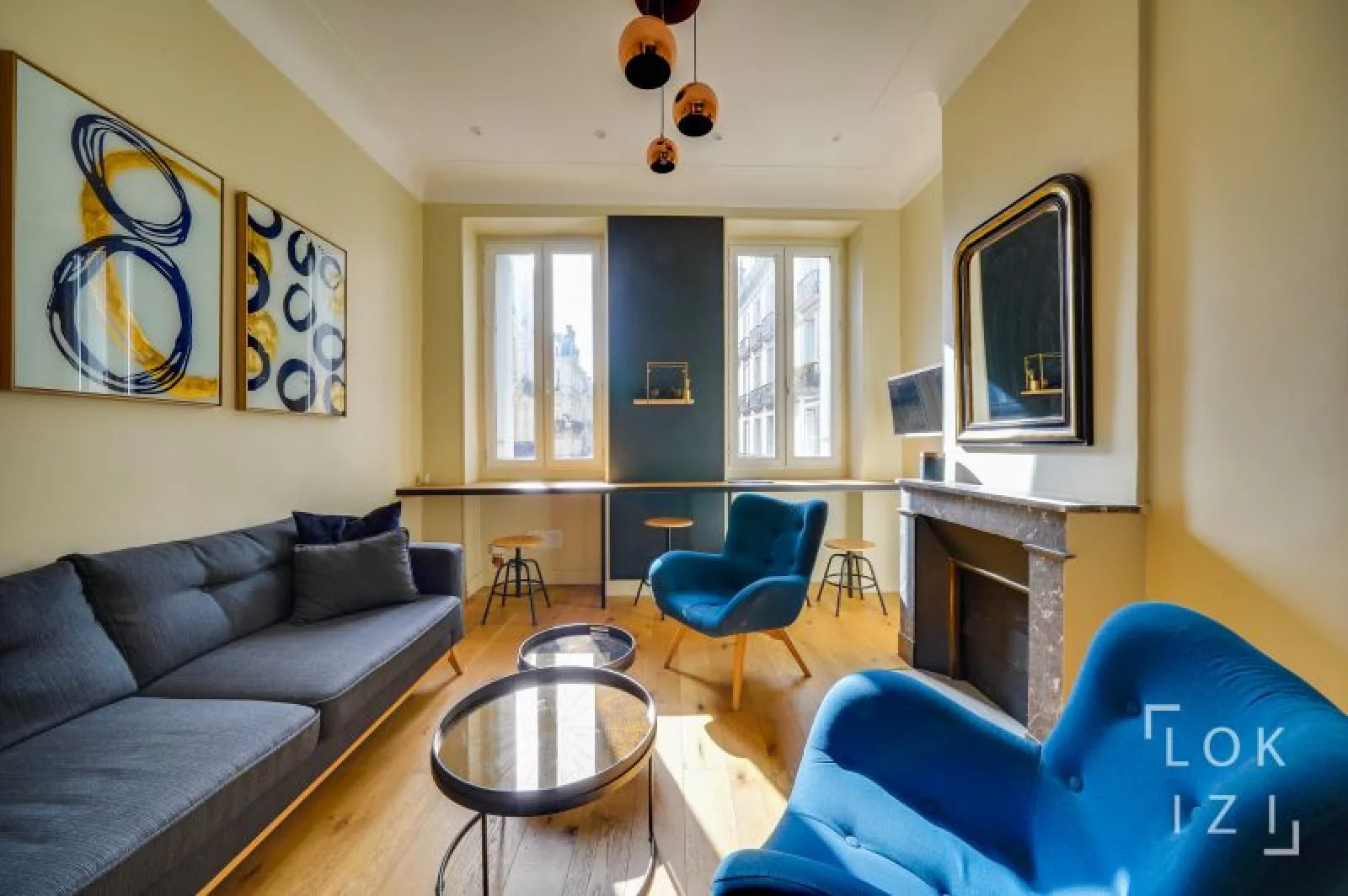 Location appartement duplex meubl 3 pices (Bordeaux centre)