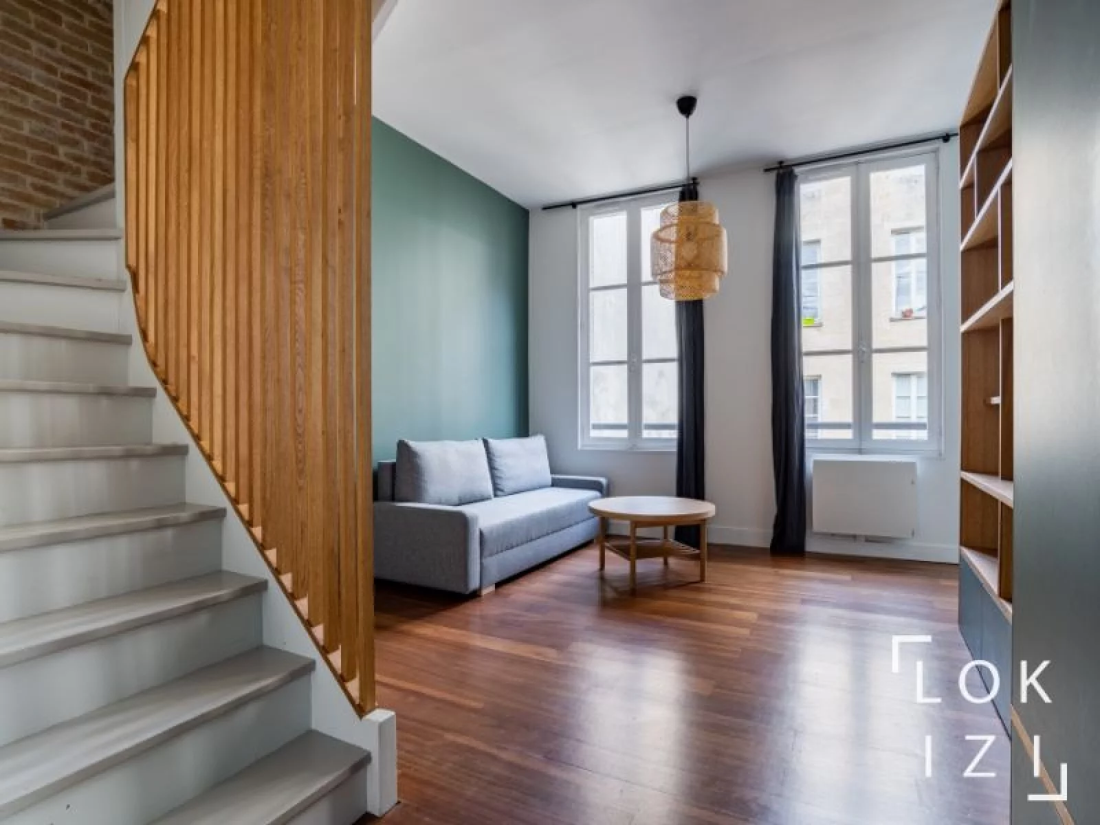 Location appartement duplex meubl T3 de 96m (Bordeaux / Victor Hugo )