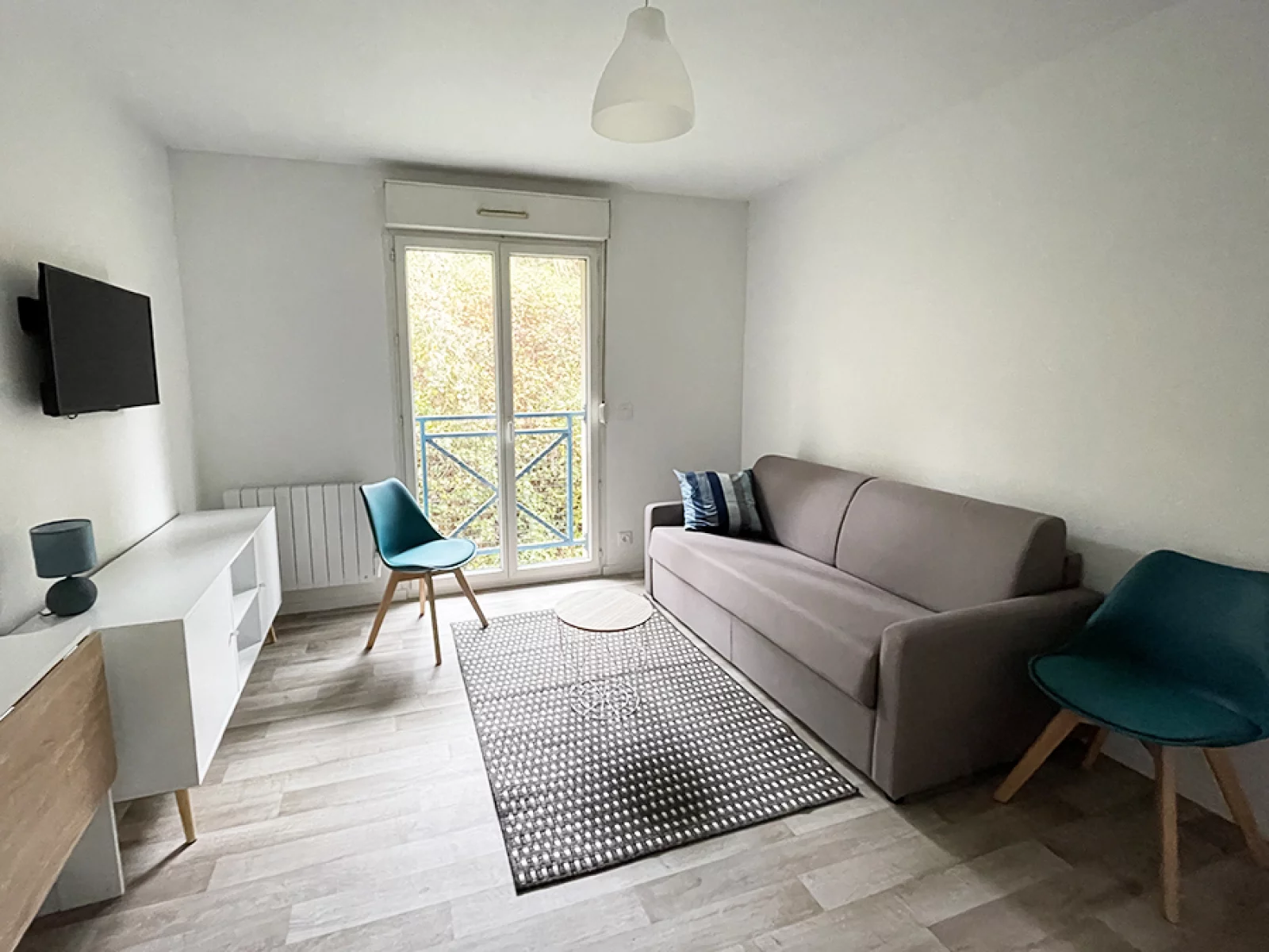 Location studio meubl 20m (Rouen - Darntal 76) 