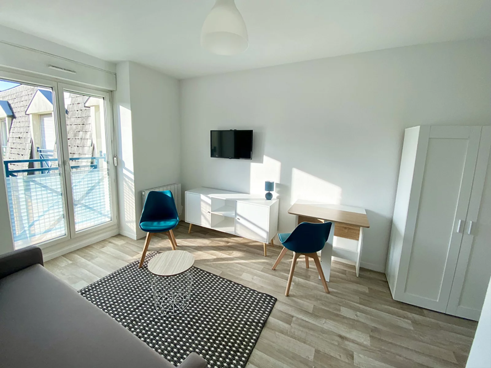 Location studio meubl 20m (Rouen - Darntal 76) 