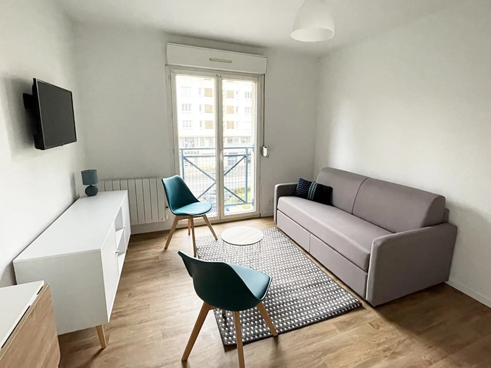 Vente studio meubl 19m (Rouen - Darntal 76) 