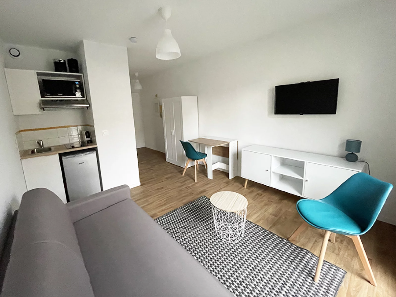 Vente studio meubl 19m (Rouen - Darntal 76) 