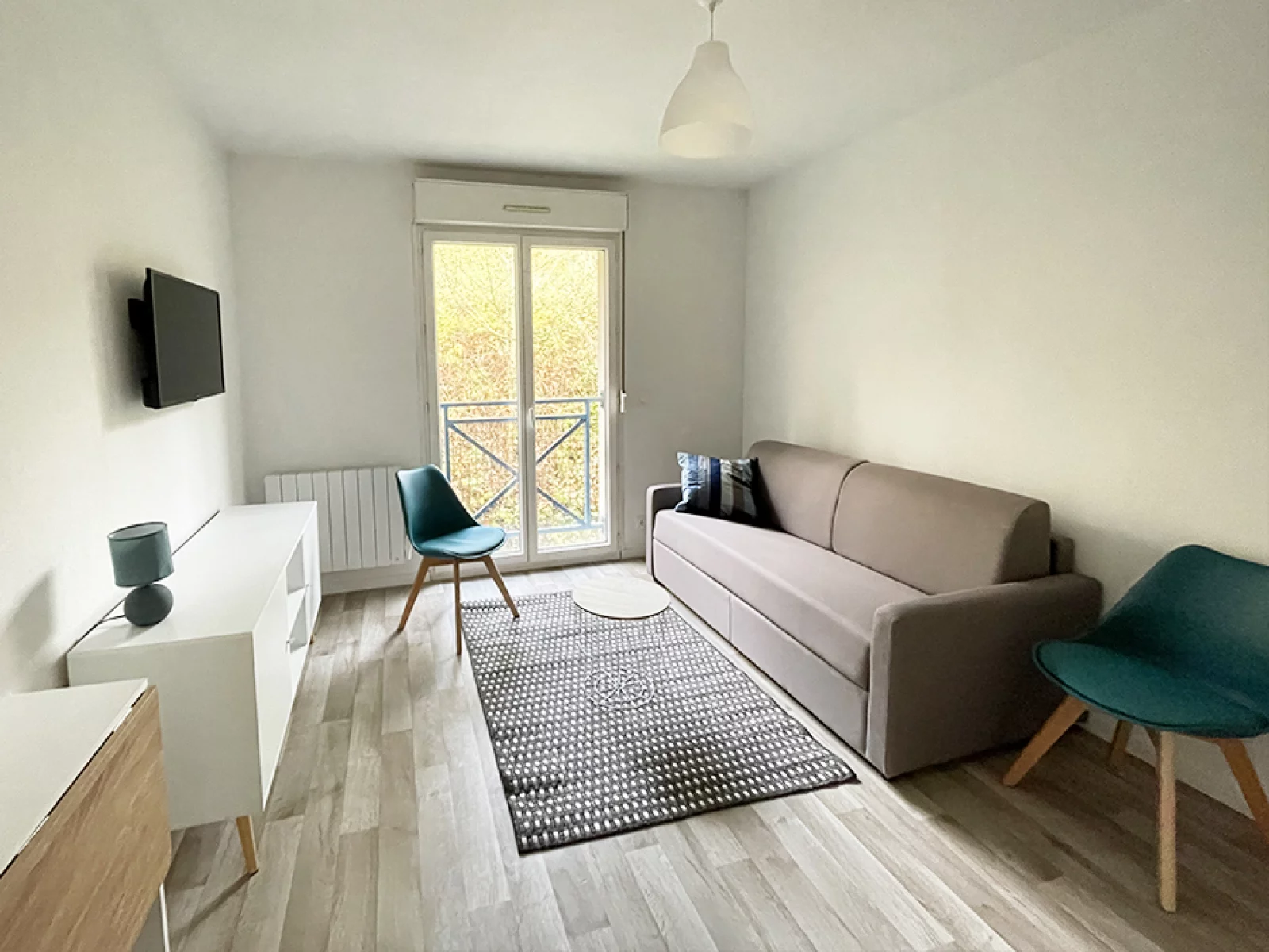 Vente studio meubl 19m (Rouen - Darntal 76) 