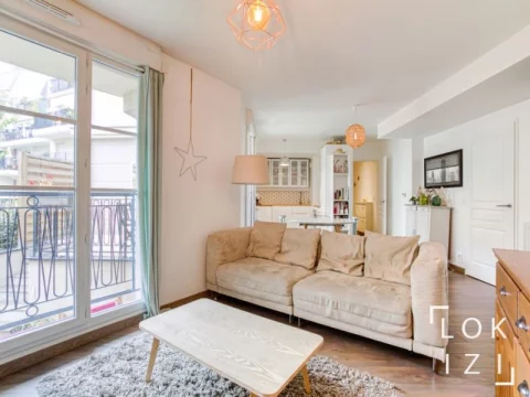 Location appartement meublé 4 pièces 86m² (Paris - La Garenne Colombes 92)