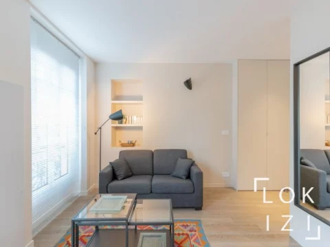 Location appartement meublé 2 pièces (Paris 11 - Ménilmontant)