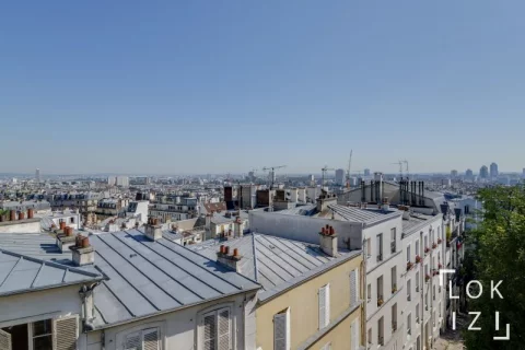 Location appartement meublé 2 pièces (Paris 18 - Montmartre)