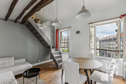 Location appartement duplex meublé T1bis 77m² (Paris 12 - Nation)