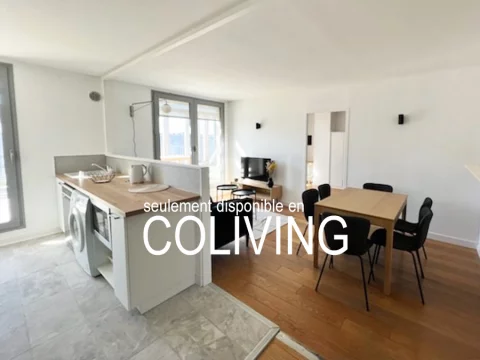 Location chambre meublée 25m² coliving (Bordeaux - Chartrons)