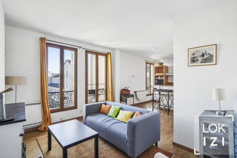 Location appartement meublé 2 pièces 40m² (Paris 19 - la Villette)